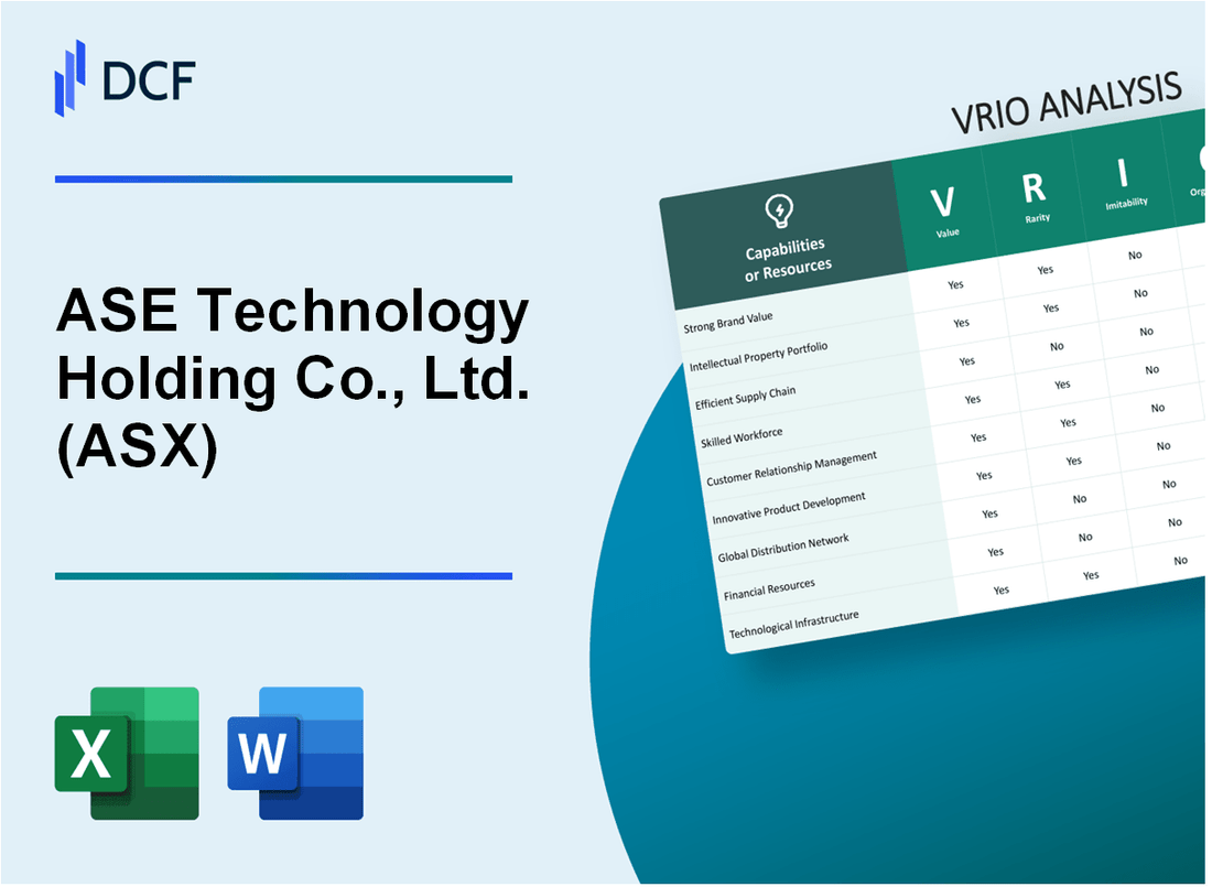 ASE Technology Holding Co., Ltd. (ASX) VRIO Analysis