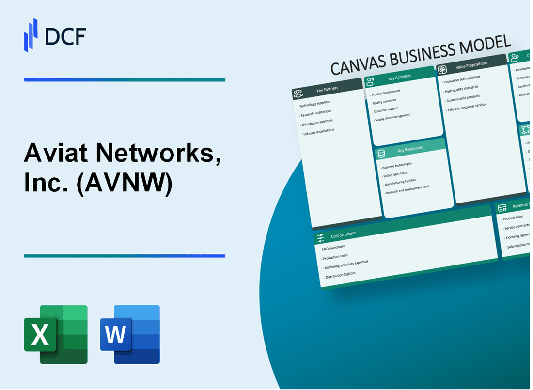 Aviat Networks, Inc. (AVNW) Business Model Canvas