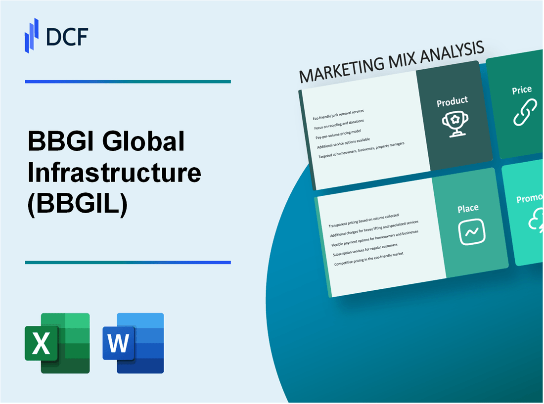 BBGI Global Infrastructure S.A. (BBGI.L): Marketing Mix Analysis