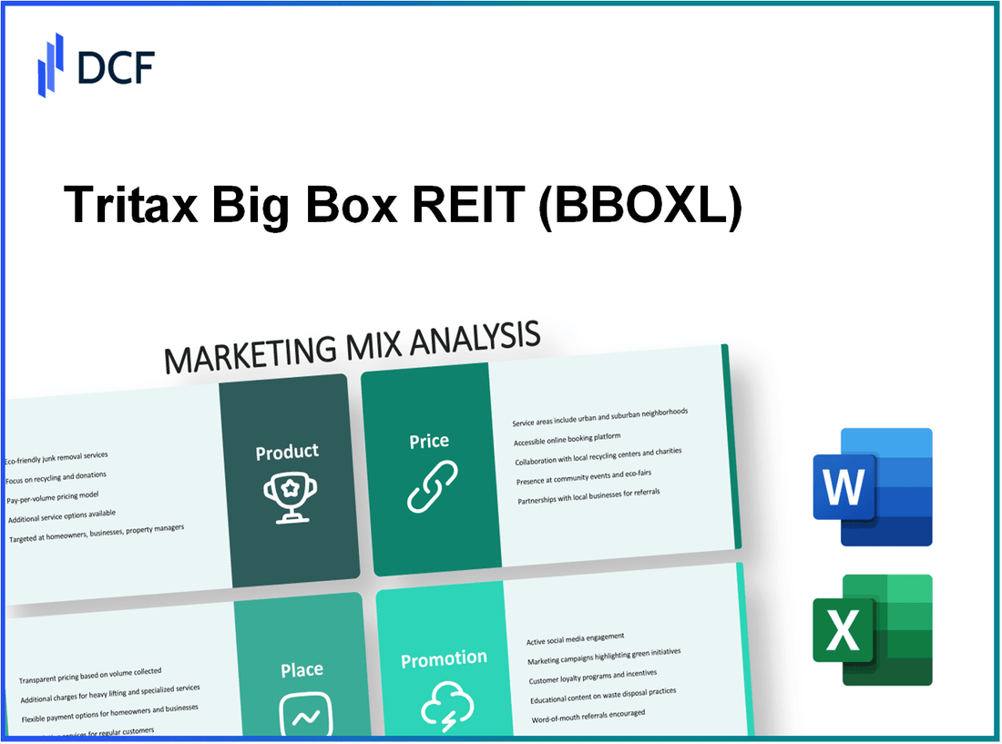 Tritax Big Box REIT plc (BBOX.L): Marketing Mix Analysis