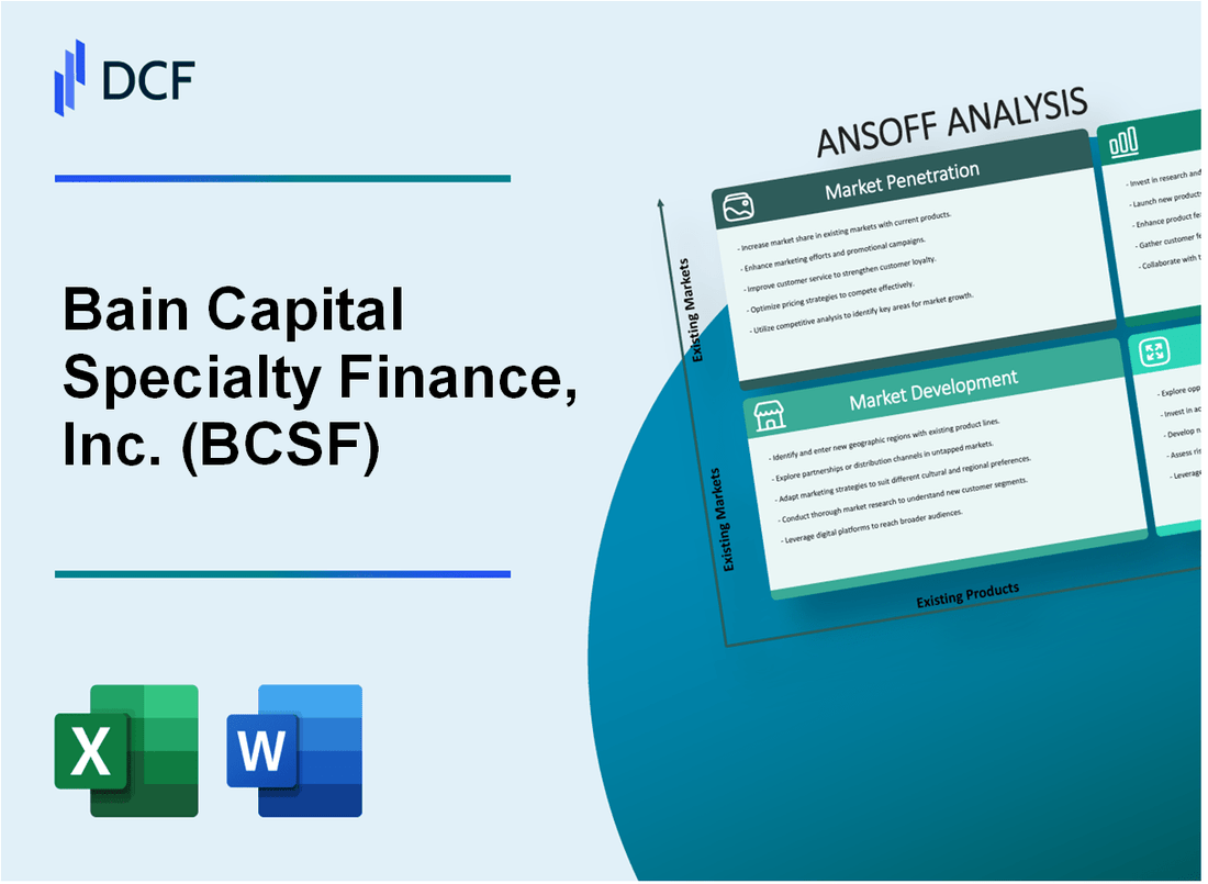 Bain Capital Specialty Finance, Inc. (BCSF) ANSOFF Matrix