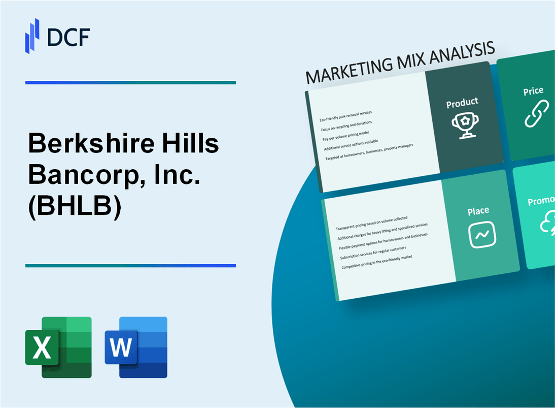 Berkshire Hills Bancorp, Inc. (BHLB) Marketing Mix