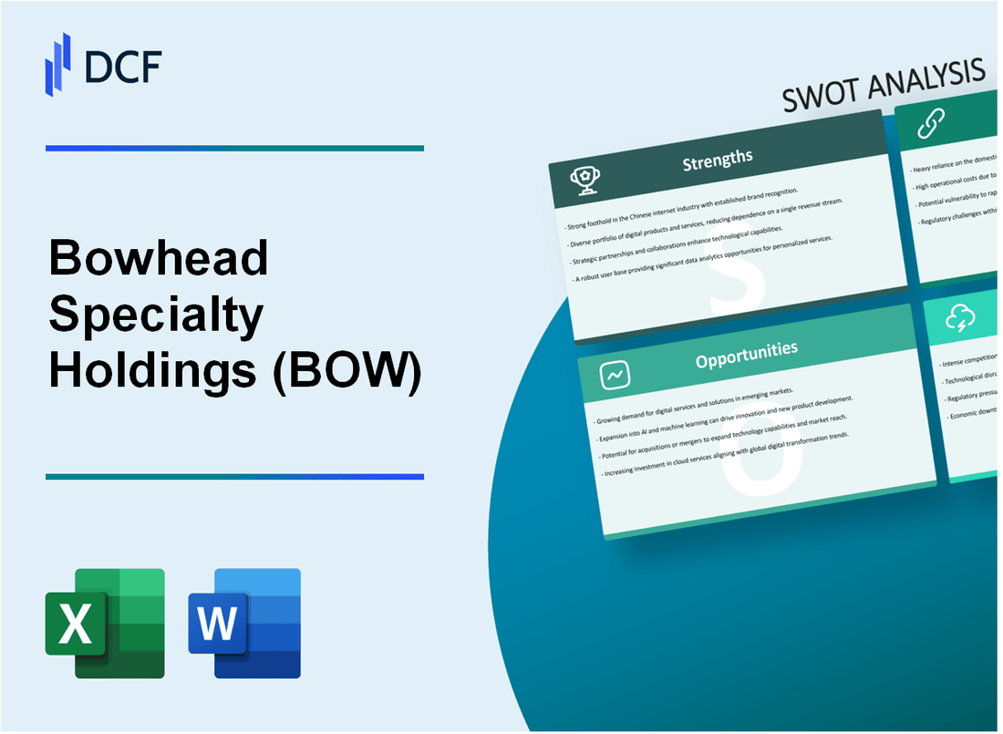 Bowhead Specialty Holdings Inc. (BOW): SWOT Analysis