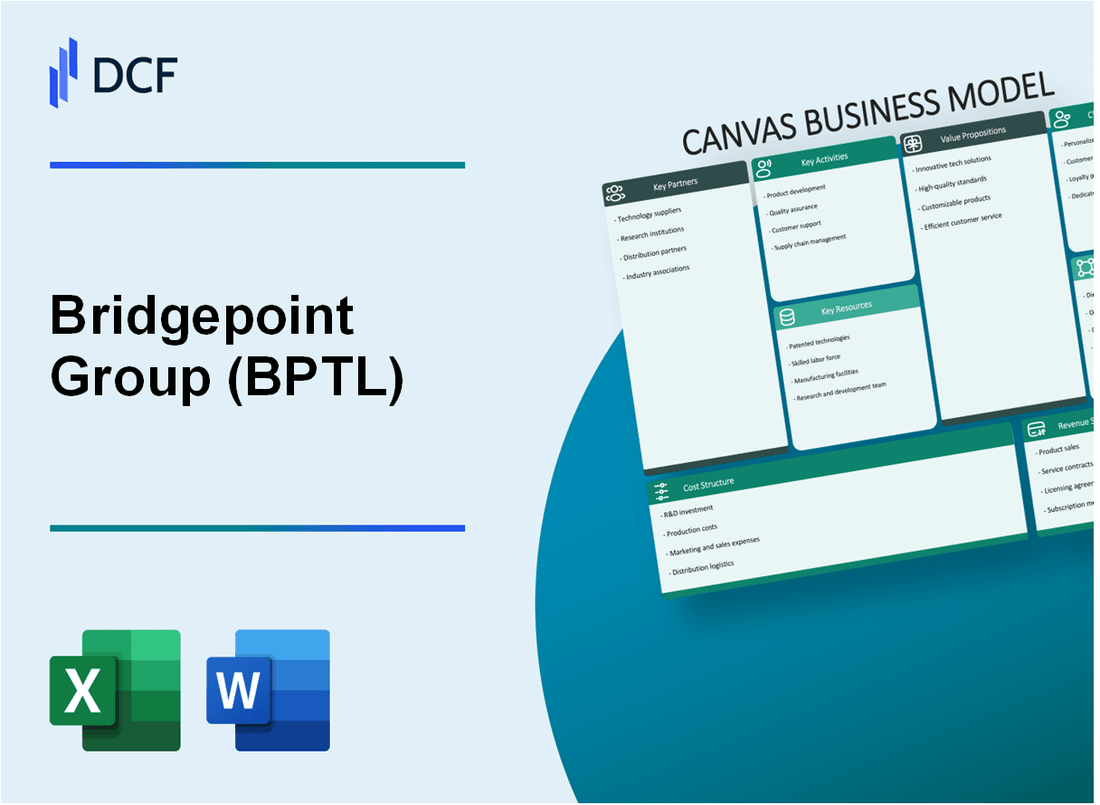 Bridgepoint Group plc (BPT.L): Canvas Business Model