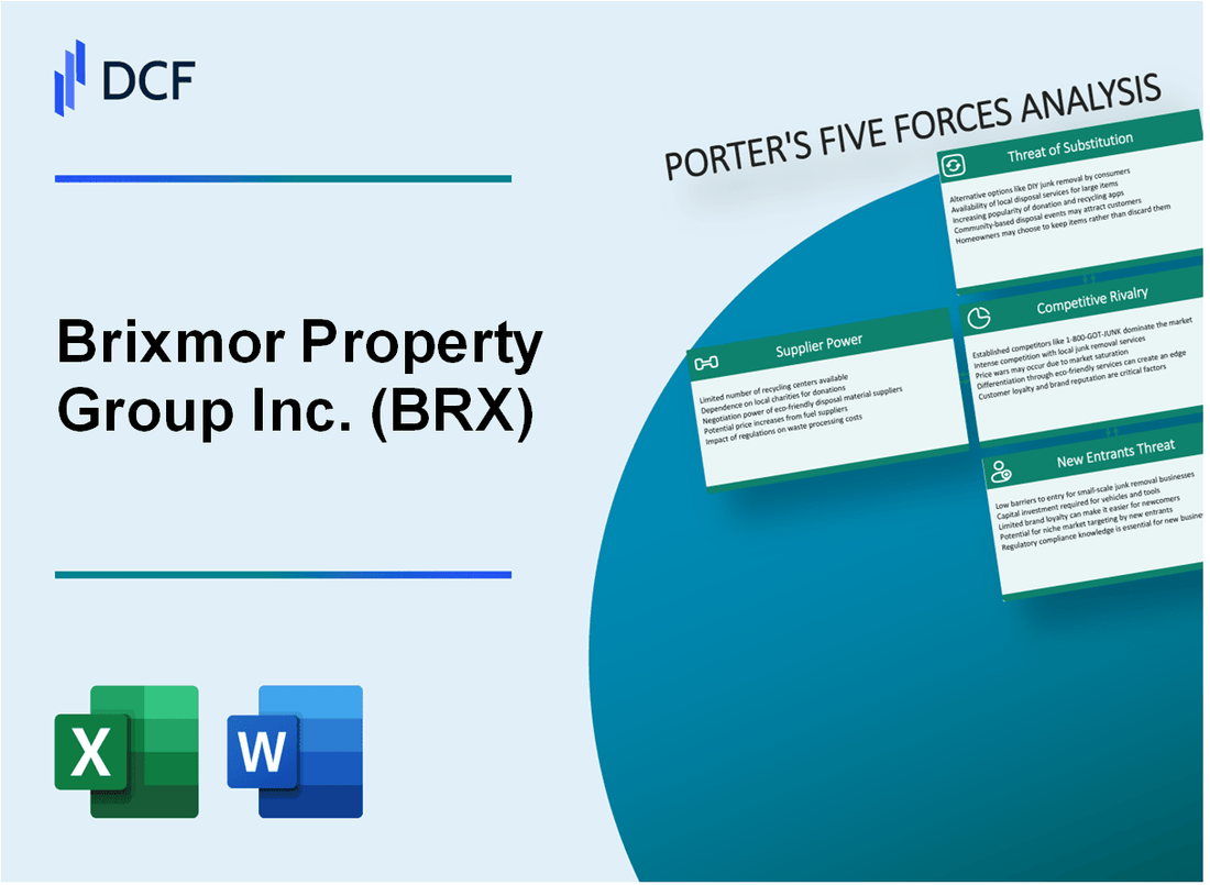 Brixmor Property Group Inc. (BRX) Porter's Five Forces Analysis