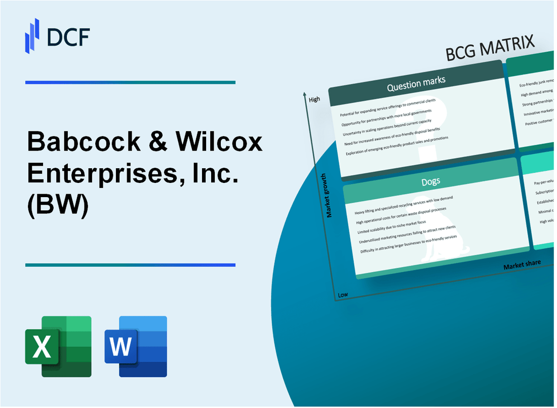 Babcock & Wilcox Enterprises, Inc. (BW) BCG Matrix