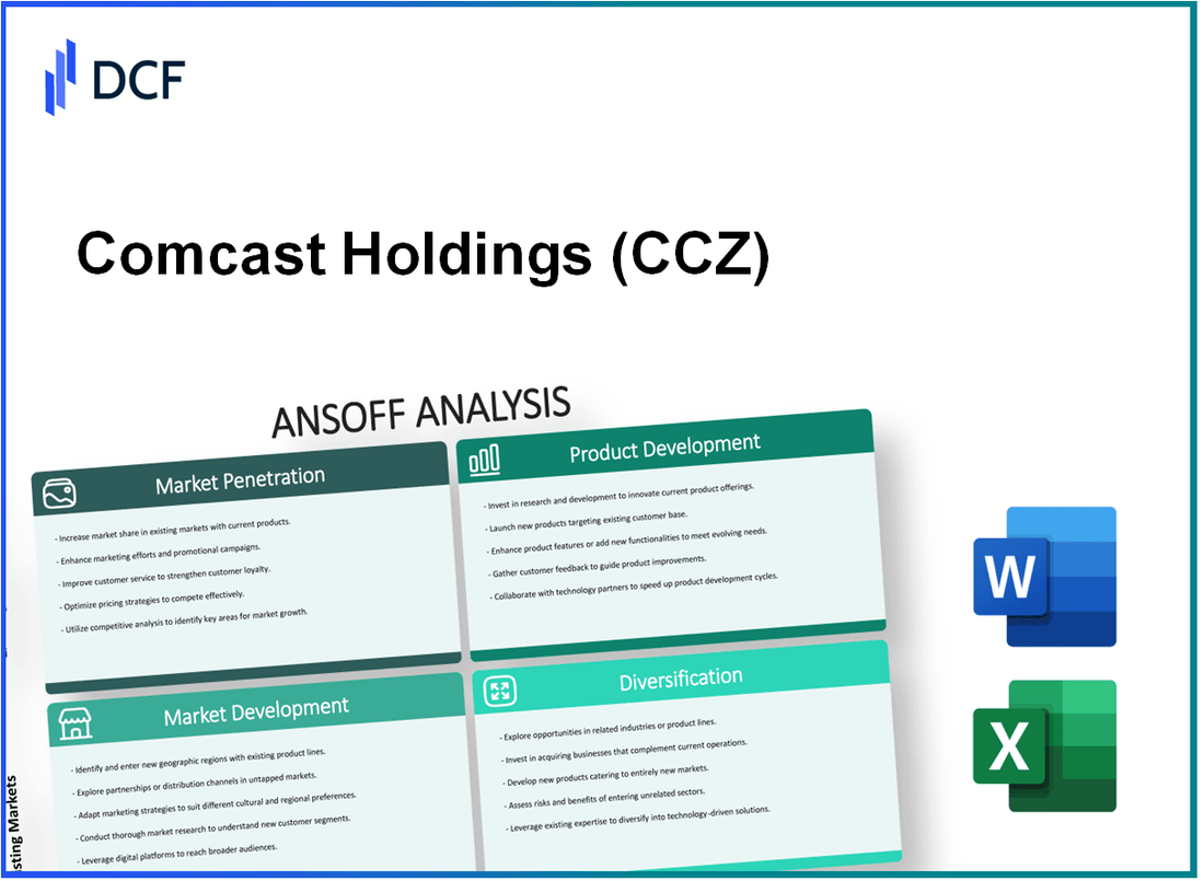 Comcast Holdings Corp. (CCZ): Ansoff Matrix