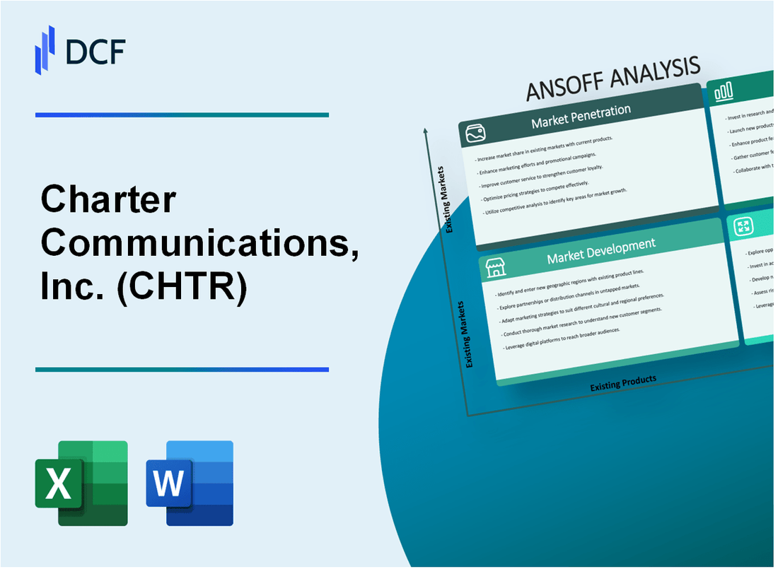 Charter Communications, Inc. (CHTR) ANSOFF Matrix