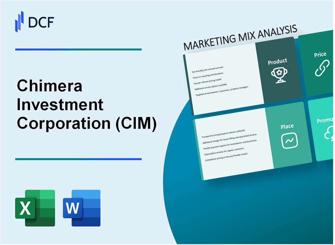 Chimera Investment Corporation (CIM) Marketing Mix