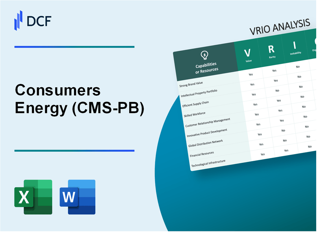 Consumers Energy Company (CMS-PB): VRIO Analysis