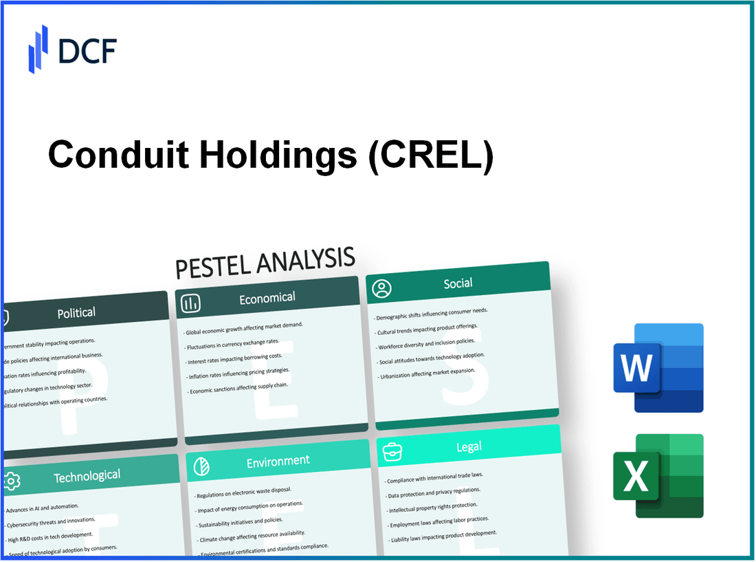 Conduit Holdings Limited (CRE.L): PESTEL Analysis