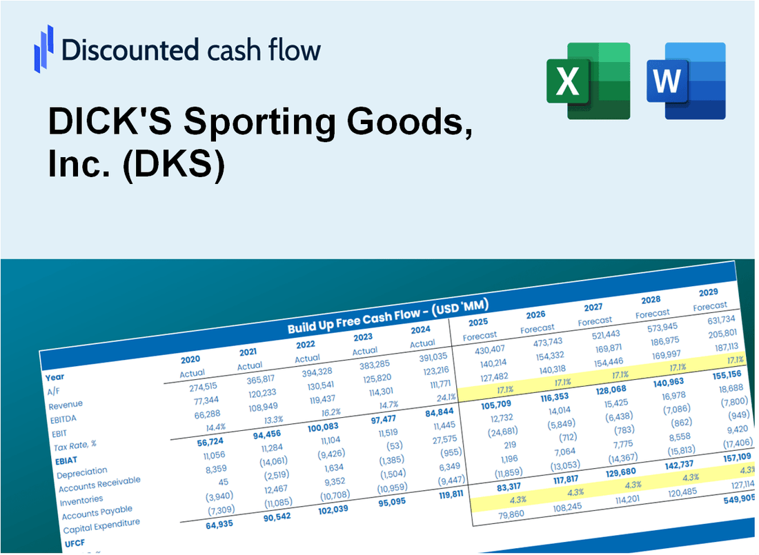 DICK'S Sporting Goods, Inc. (DKS) DCF Valuation