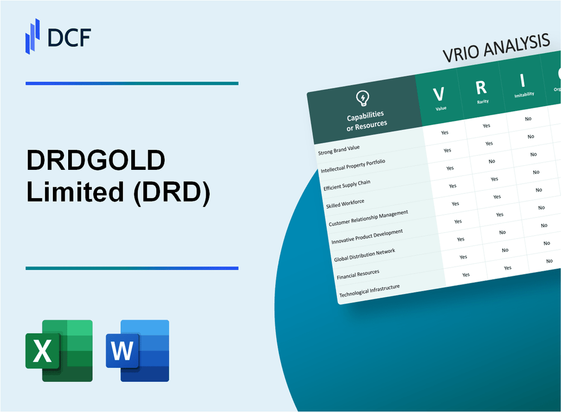 DRDGOLD Limited (DRD) VRIO Analysis