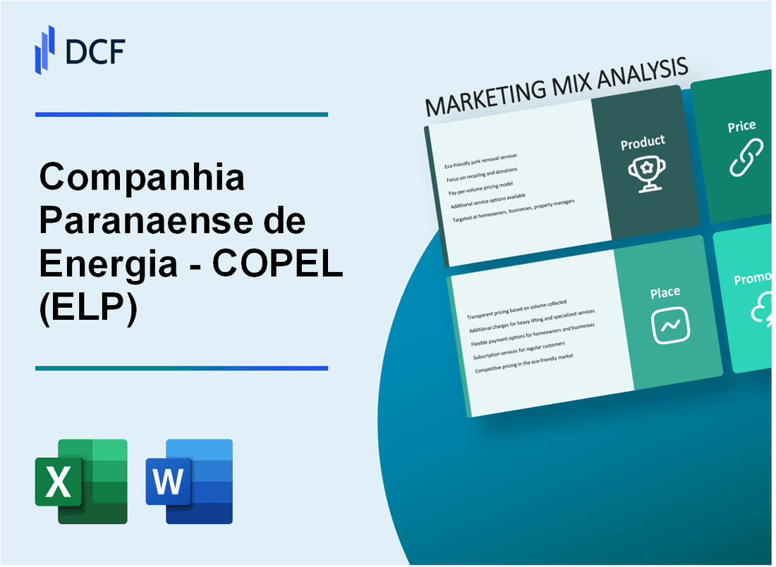 Companhia Paranaense de Energia - COPEL (ELP) Marketing Mix