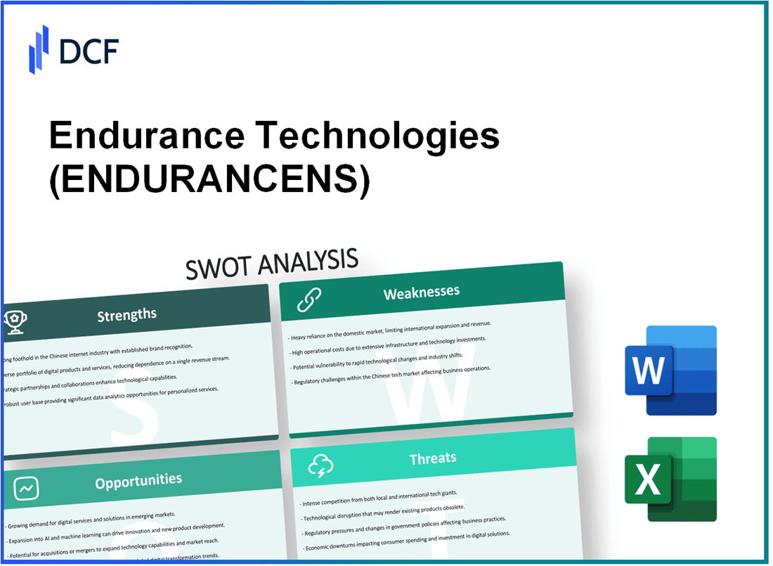 Endurance Technologies Limited (ENDURANCE.NS): SWOT Analysis