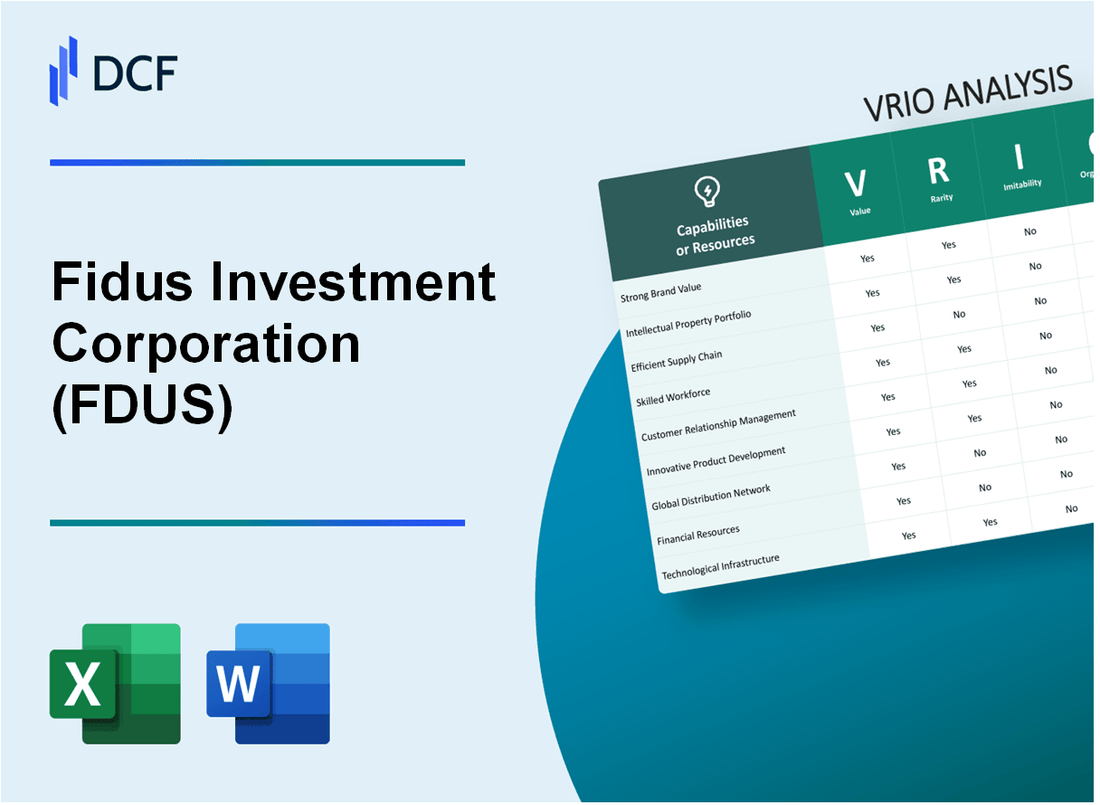 Fidus Investment Corporation (FDUS) VRIO Analysis