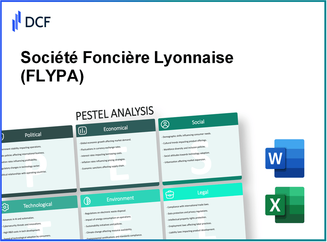 Société Foncière Lyonnaise (FLY.PA): PESTEL Analysis