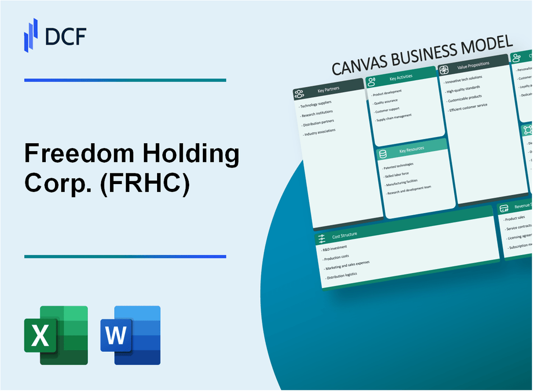 Freedom Holding Corp. (FRHC) Business Model Canvas
