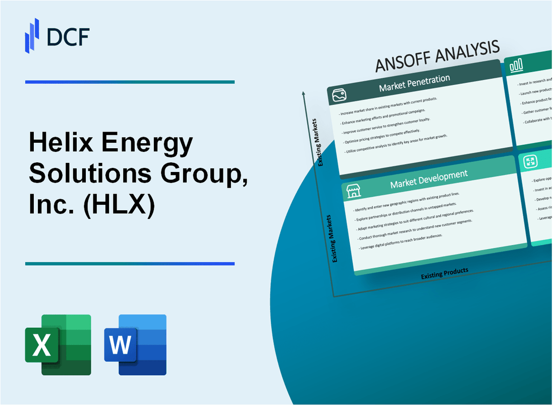 Helix Energy Solutions Group, Inc. (HLX) ANSOFF Matrix