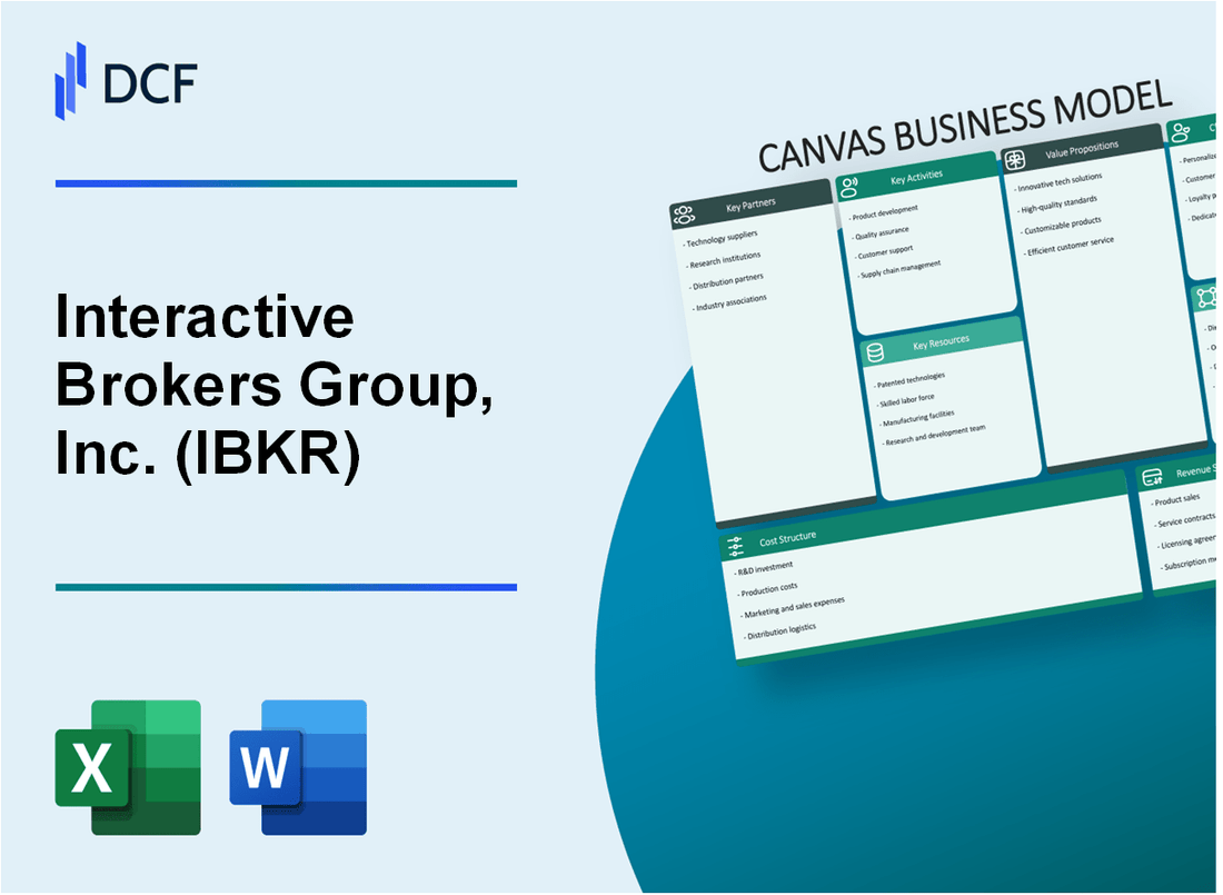 Interactive Brokers Group, Inc. (IBKR) Business Model Canvas