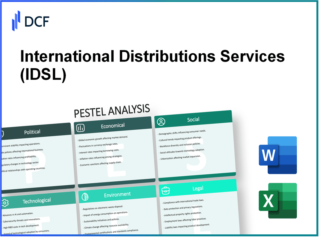 International Distributions Services plc (IDS.L): PESTEL Analysis