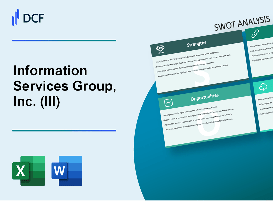 Information Services Group, Inc. (III) SWOT Analysis