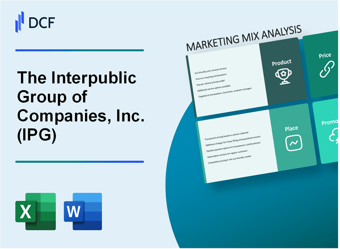The Interpublic Group of Companies, Inc. (IPG) Marketing Mix