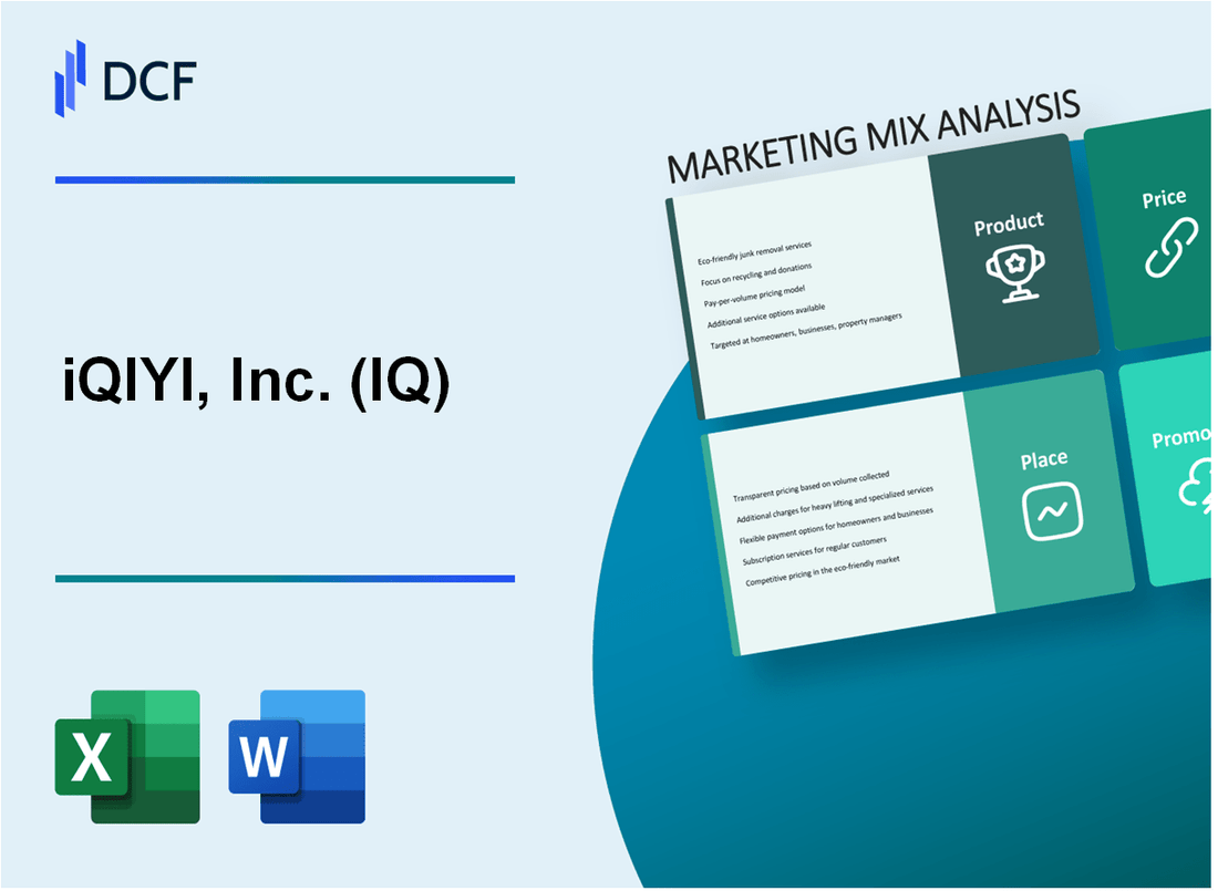 iQIYI, Inc. (IQ) Marketing Mix