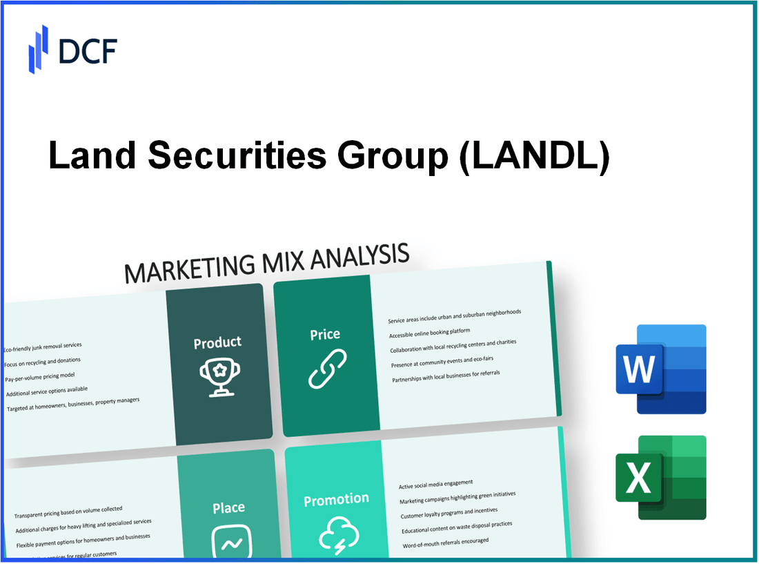 Land Securities Group plc (LAND.L): Marketing Mix Analysis