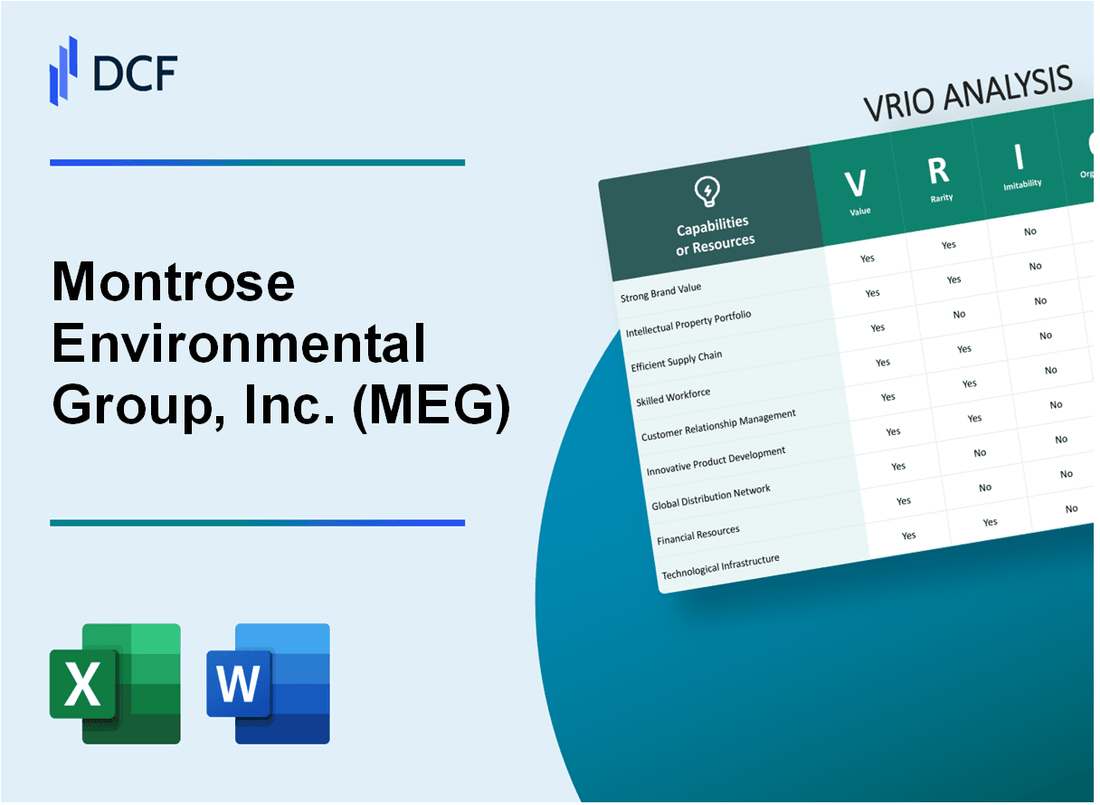 Montrose Environmental Group, Inc. (MEG) VRIO Analysis