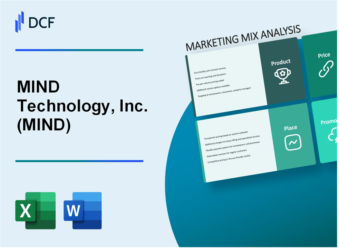 MIND Technology, Inc. (MIND) Marketing Mix