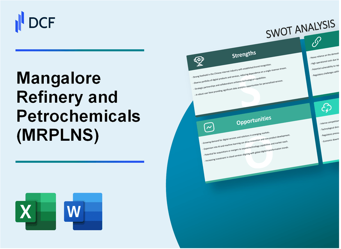 Mangalore Refinery and Petrochemicals Limited (MRPL.NS): SWOT Analysis