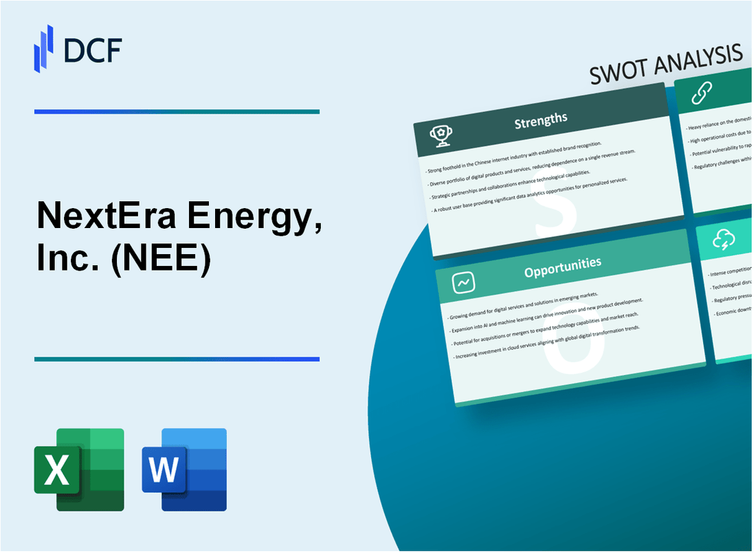 NextEra Energy, Inc. (NEE) SWOT Analysis