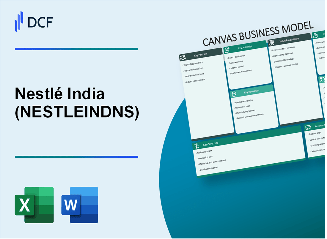 Nestlé India Limited (NESTLEIND.NS): Canvas Business Model