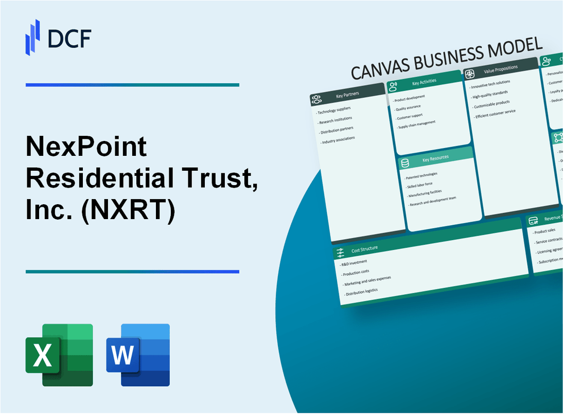 NexPoint Residential Trust, Inc. (NXRT) Business Model Canvas
