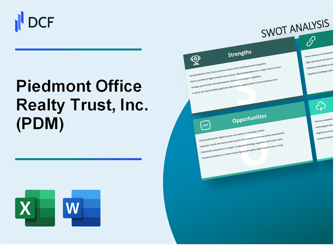 Piedmont Office Realty Trust, Inc. (PDM) SWOT Analysis