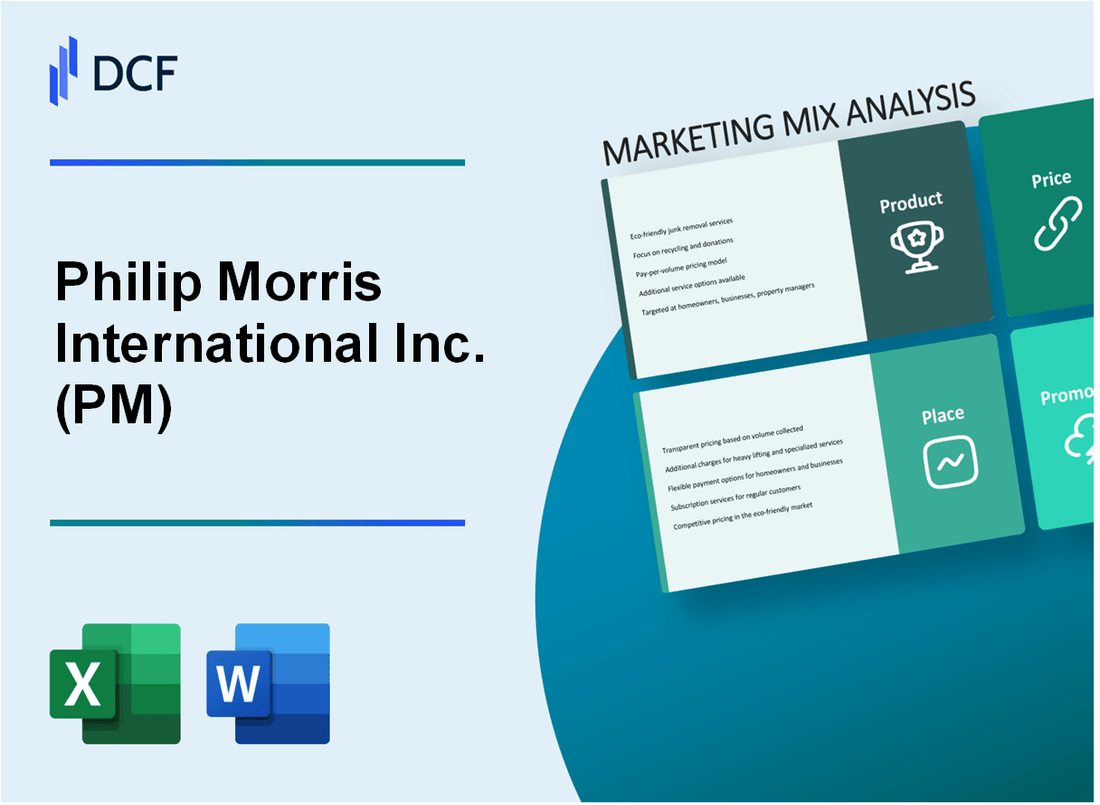 Philip Morris International Inc. (PM) Marketing Mix