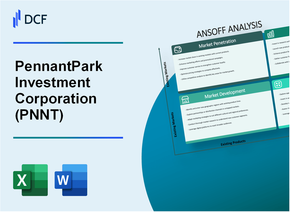 PennantPark Investment Corporation (PNNT) ANSOFF Matrix