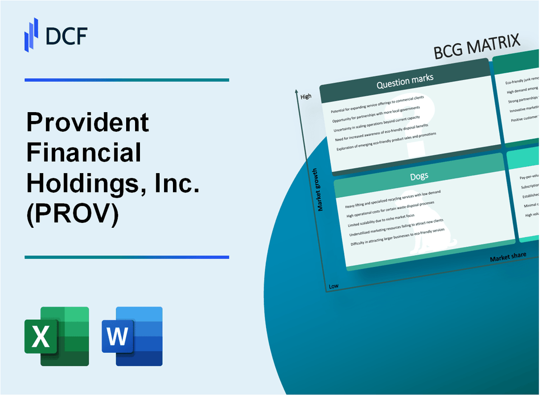 Provident Financial Holdings, Inc. (PROV) BCG Matrix