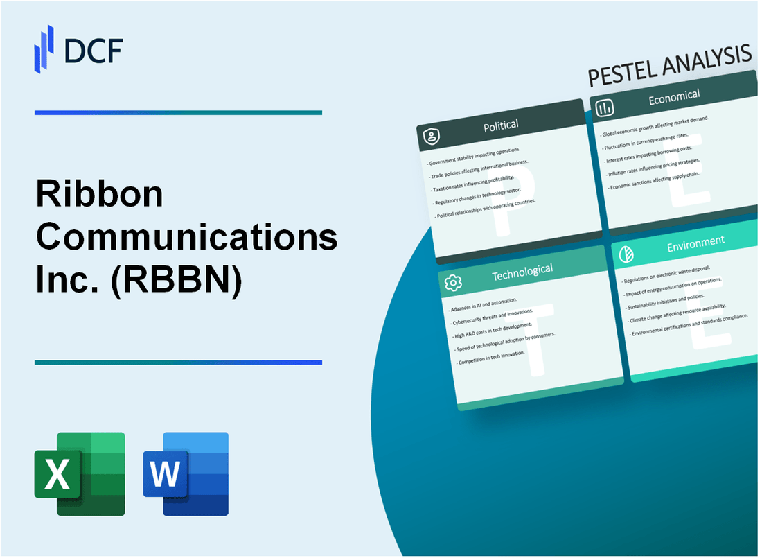 Ribbon Communications Inc. (RBBN) PESTLE Analysis