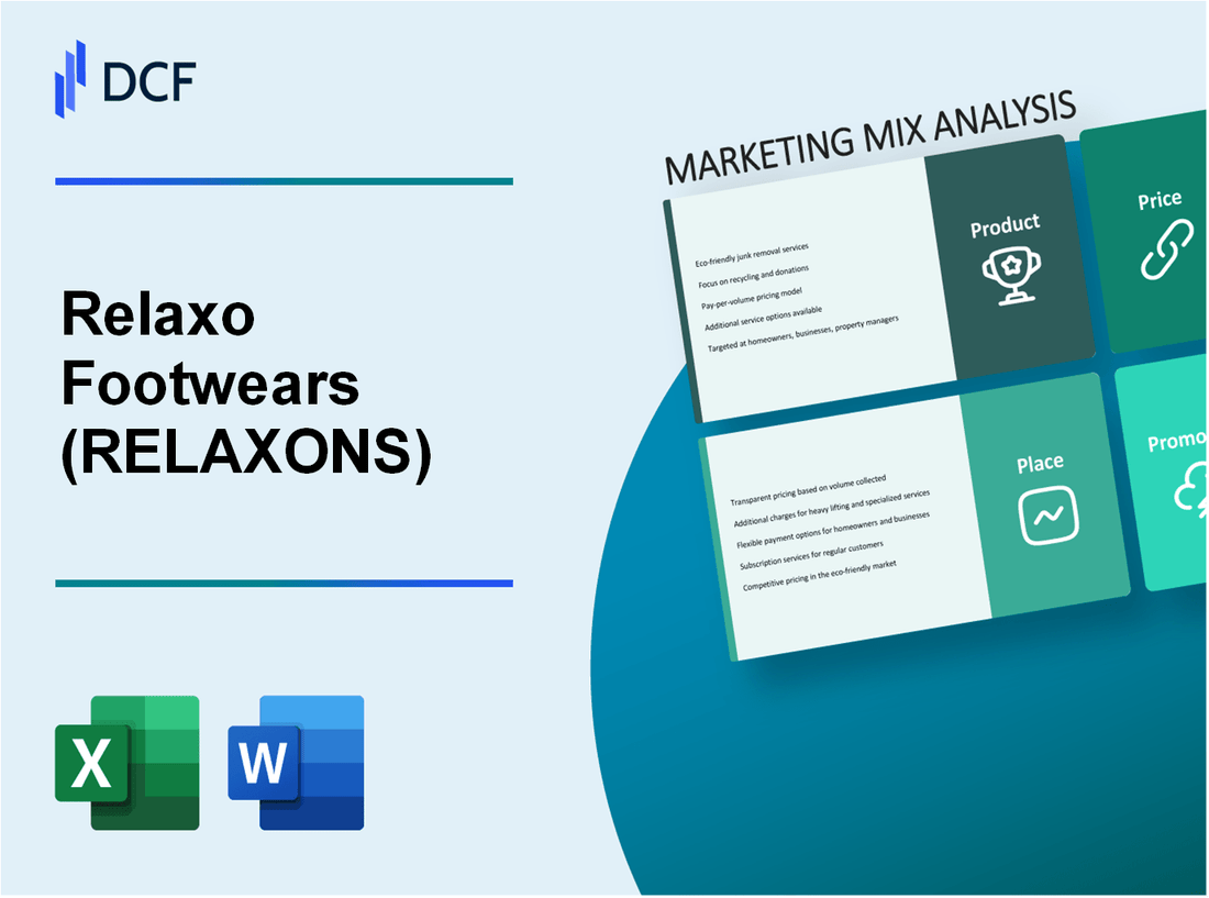 Relaxo Footwears Limited (RELAXO.NS): Marketing Mix Analysis