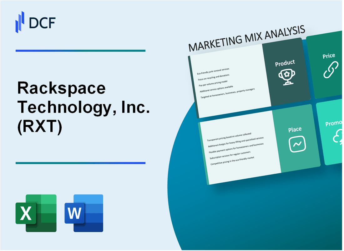 Rackspace Technology, Inc. (RXT) Marketing Mix