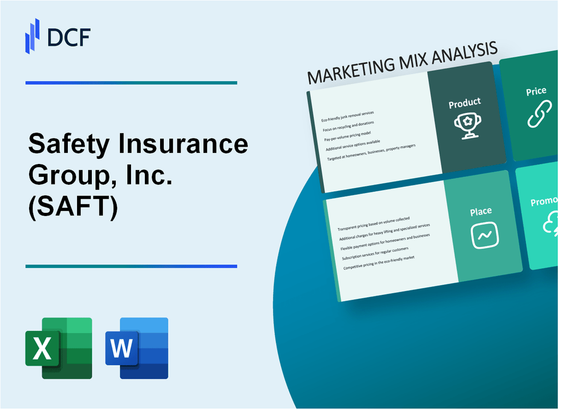 Safety Insurance Group, Inc. (SAFT) Marketing Mix