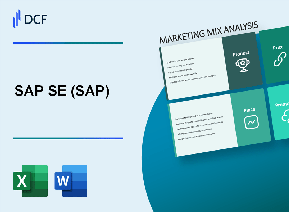 SAP SE (SAP) Marketing Mix