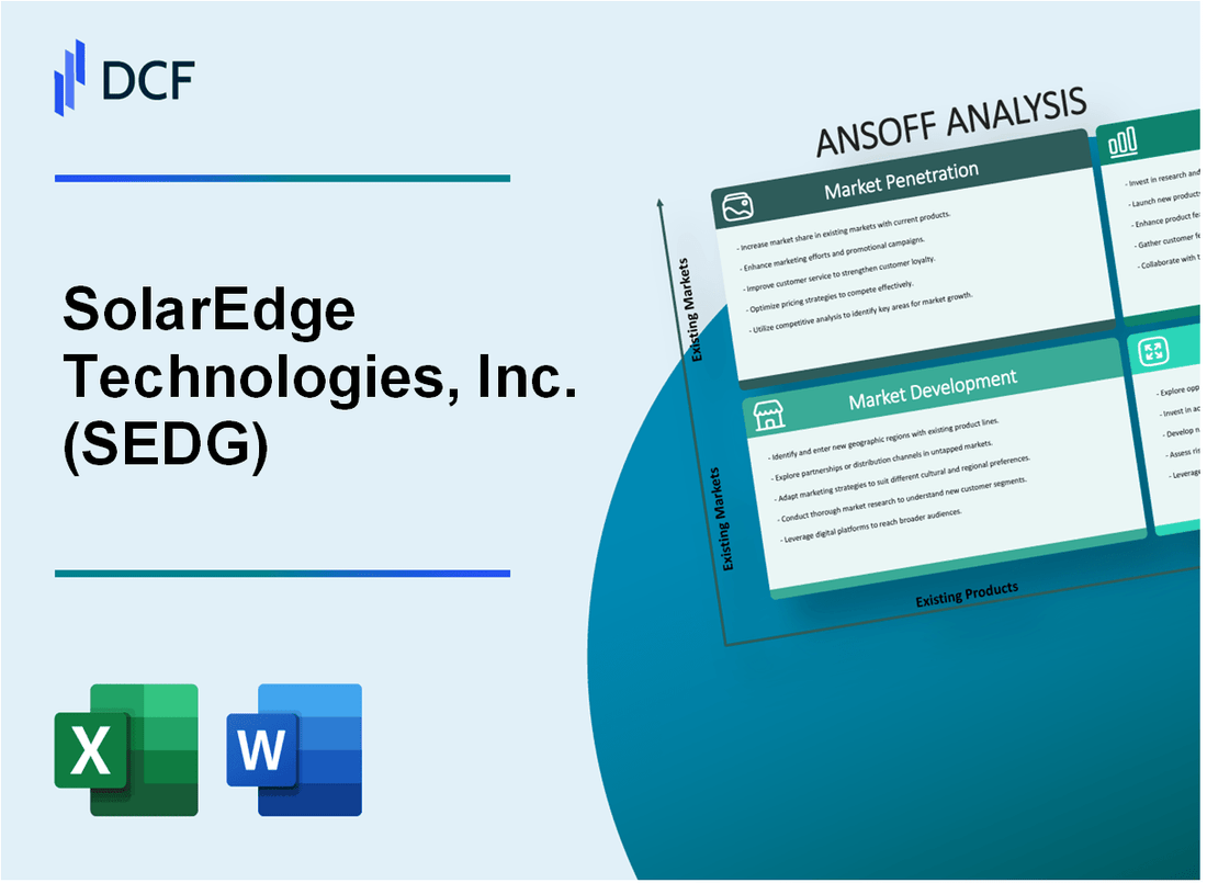 SolarEdge Technologies, Inc. (SEDG) ANSOFF Matrix