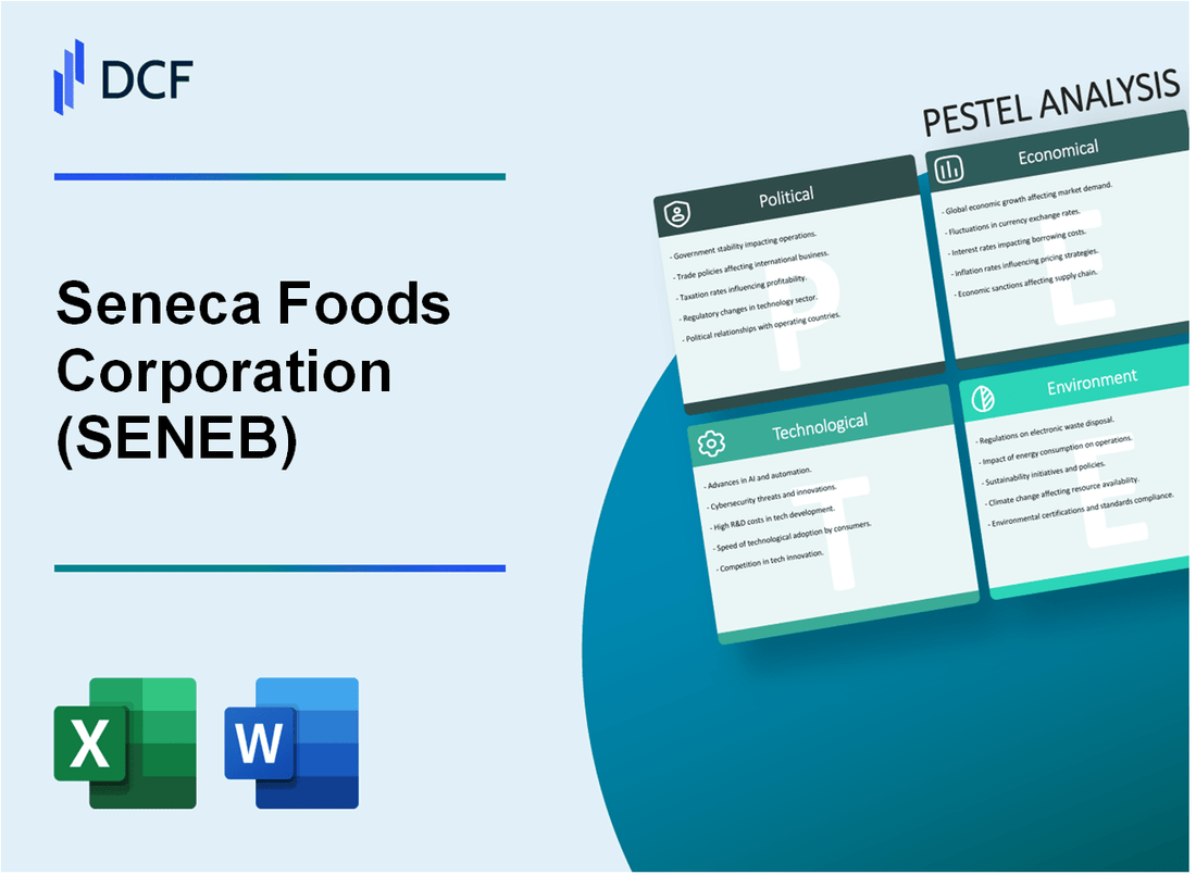 Seneca Foods Corporation (SENEB) PESTLE Analysis