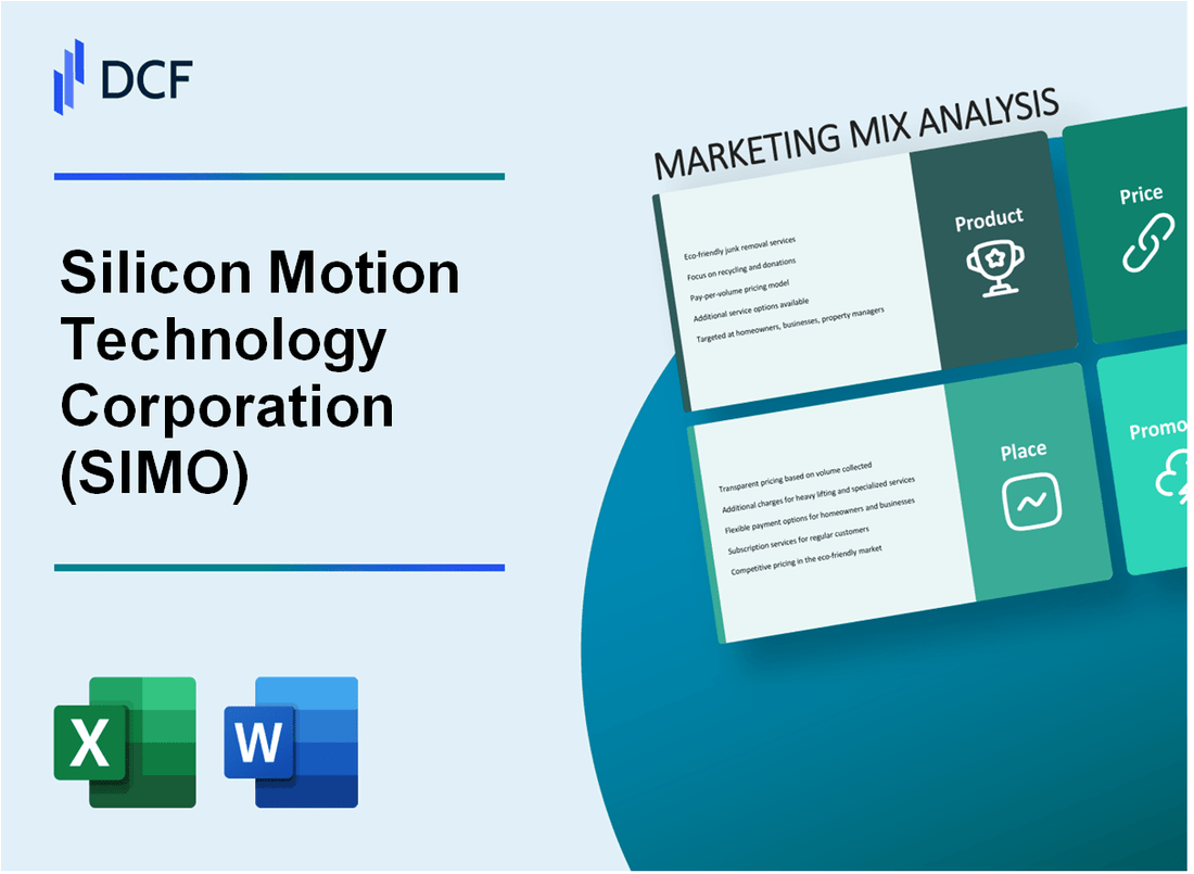 Silicon Motion Technology Corporation (SIMO) Marketing Mix