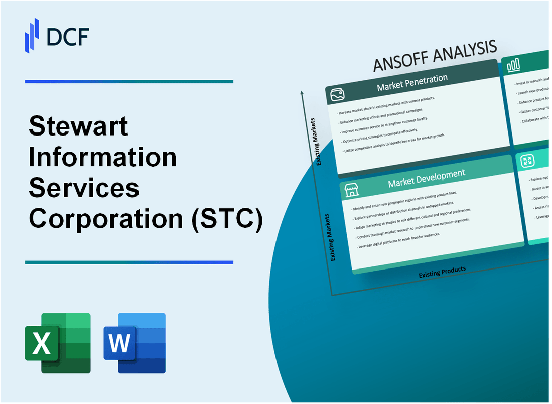 Stewart Information Services Corporation (STC) ANSOFF Matrix