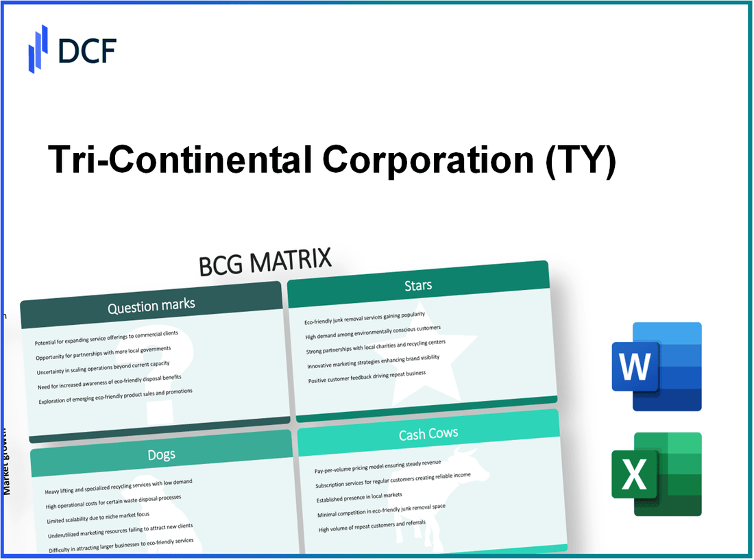 Tri-Continental Corporation (TY): BCG Matrix