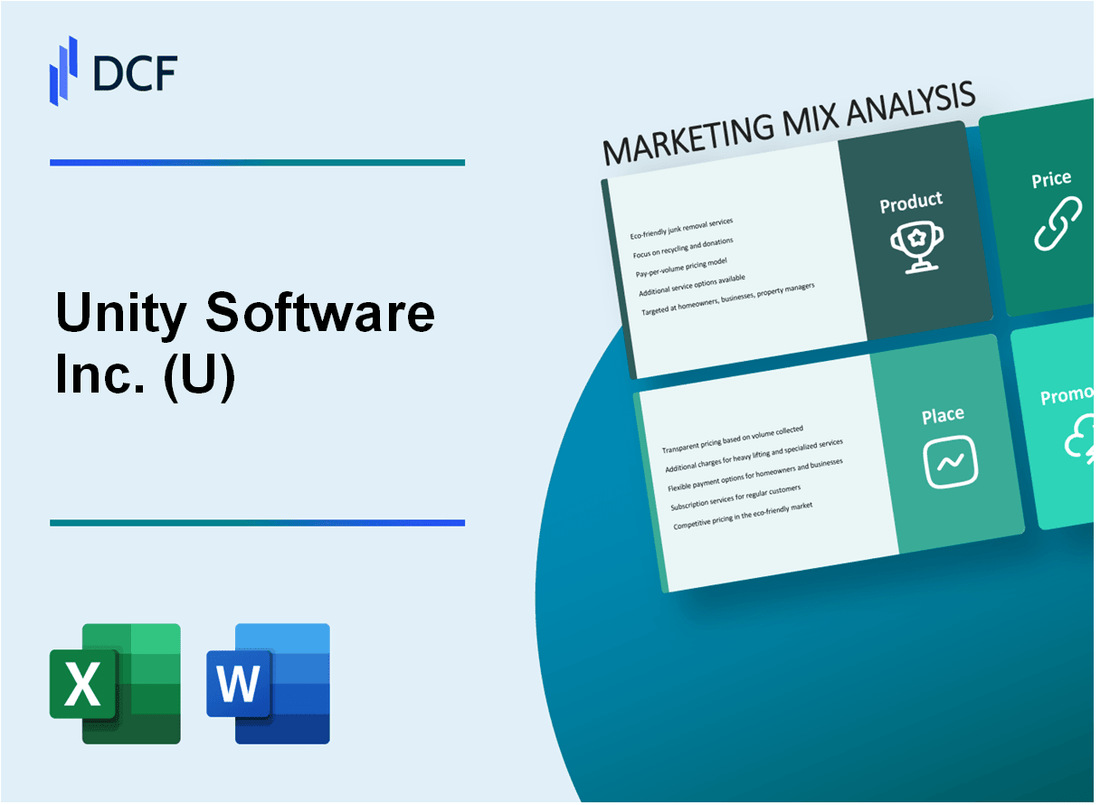 Unity Software Inc. (U) Marketing Mix